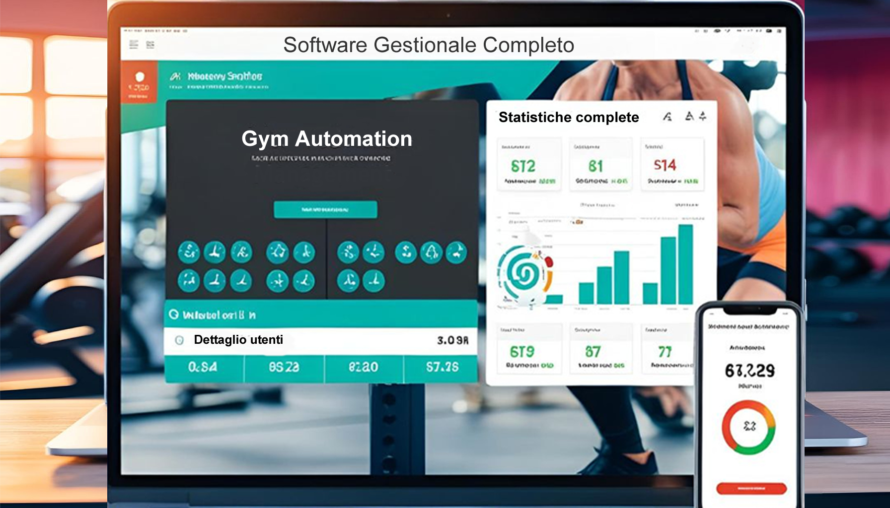 Software completo per palestre e centri sportivi